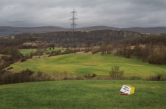 The Antonine Course of Dullator Golf Course, Croy. 25 February 2014 � Jeremy Sutton-Hibbert