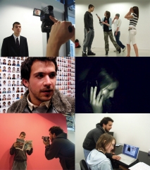 Pupils from Bradford Academy working with artist Juan Pablo Echeverri Pupils from Bradford Academy working with artist Juan Pablo Echeverri