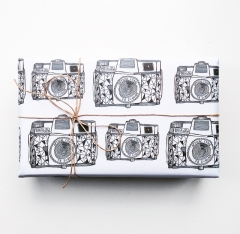 New: Holga camera design wrapping paper by Naked Lunge