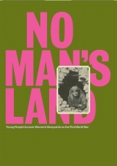 Mairi Chisholm Elsie leaning through a hole in a damaged building in Pervyse, 1915 (detail). � The National Library of Scotland