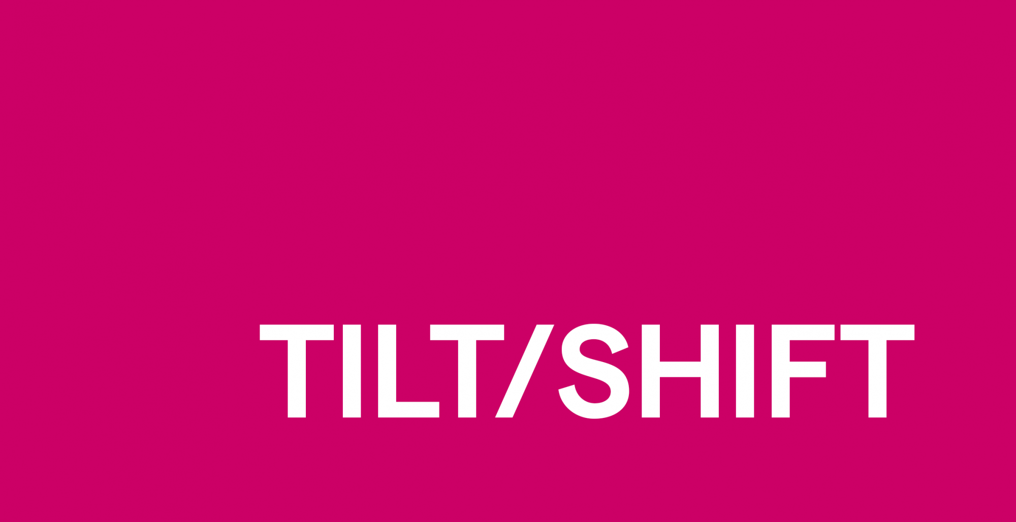 TILT/SHIFT: Portfolio Reviews — Impressions Gallery