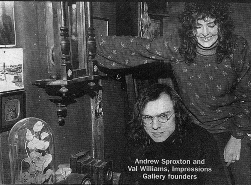 Gallery co-founders Val Williams and Andrew Sproxton