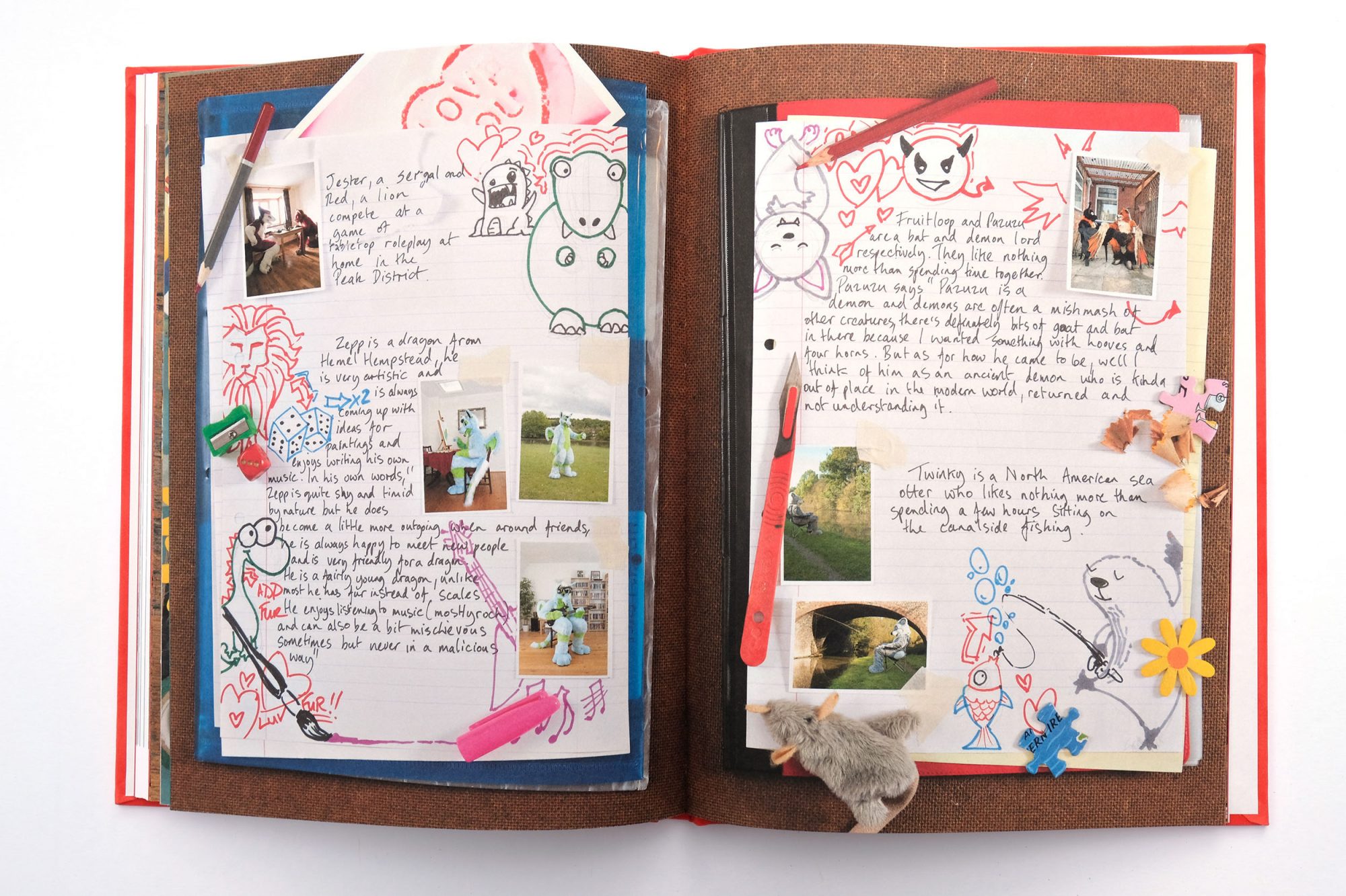 Self-published Showcase: At Home With The Furries by Tom Broadbent — Impressions Gallery