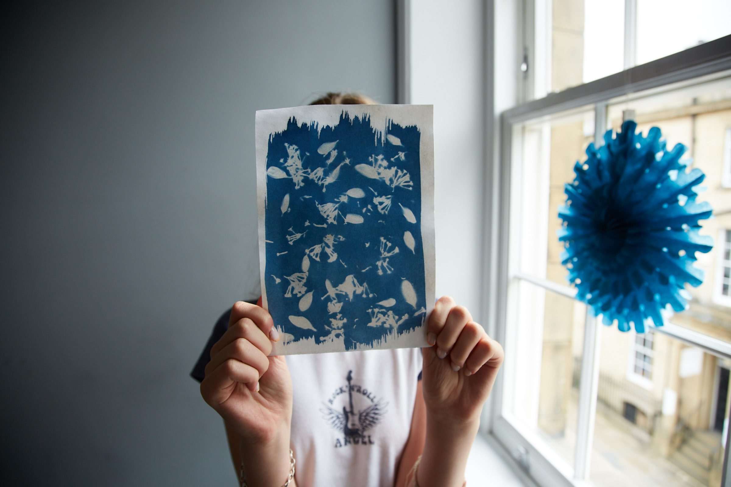 Cyanotype Photography Family Workshop - Impressions